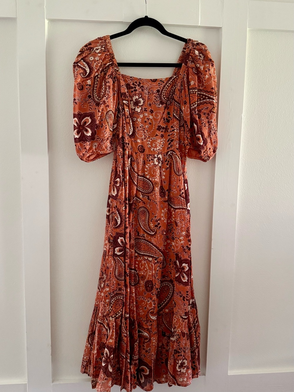 NWT Cleobella Brielle Midi Dress in Rhode Paisley - Picture 2 of 6